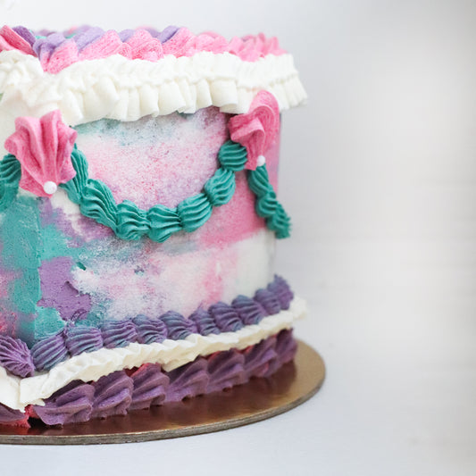 Multicolour Lambeth Cake