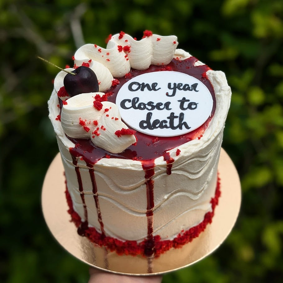 Blood drip red velvet